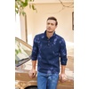 image:imageCOOFANDY Mens Casual Pullover Sweater Quarter Button Fleece Sweatshirt Knitted Thermal SweatersAnavy Blue