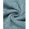 image:imageCOOFANDY Mens Casual Pullover Sweater Quarter Button Fleece Sweatshirt Knitted Thermal SweatersAqua Green