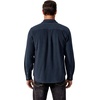 image:imageCOOFANDY Mens Flannel Shirts Long Sleeve Cotton Plaid Shirt Jacket Casual Button Down Shirt with PocketsSolid Navy Blue