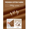 image:imageCOOFANDY Mens Henley Shirts Cotton Short Sleeve Casual TShirt for Men Button Henley Basic Tee Lightweight Summer TopLight Brown