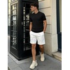 image:imageCOOFANDY Mens Knit Button Down Shirts Short Sleeve Polo Shirt Casual Vintage Summer Beach ShirtsBlack