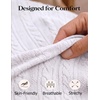 image:imageCOOFANDY Mens Knit Button Down Shirts Short Sleeve Polo Shirt Casual Vintage Summer Beach ShirtsWhite