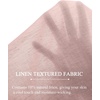 image:imageCOOFANDY Mens Linen Shirts Short Sleeve Casual Button Down Shirts Beach Summer Wedding TopsPink