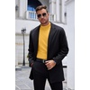 image:imageCOOFANDY Mens Mock Turtleneck Long Sleeve Shirts Basic Thermal Turtle Neck Undershirt Lightweight Pullover Sweaters TopMedium Yellow