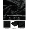 image:imageCOOFANDY Mens Mock Turtleneck Long Sleeve Shirts Fleece Ribbed Thermal Pullover Slim Fit Basic TShirtsA Black