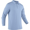 image:imageCOOFANDY Mens Polo Shirt Long Sleeve Golf Shirt Lightweight UPF 50 Sun Protection Quick Dry Moisture Wicking Collared ShirtBlue