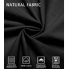 image:imageCOOFANDY Mens Short Sleeve Button Down Shirts Casual Cotton Beach Summer Linen Textured ShirtsBlack