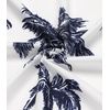 image:imageCOOFANDY Mens Short Sleeve Button Down Shirts Casual Cotton Beach Summer Linen Textured ShirtsPalm Leaf Printnavy