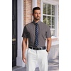 image:imageCOOFANDY Mens Short Sleeve Dress Shirts Wrinkle Free Casual Button Down Shirts with PocketDark Grey