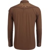 image:imageCOOFANDY Mens Western Cowboy Shirt Long Sleeve Embroidered Shirt Slim Fit Cotton Casual Button Down ShirtCoffee