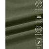 image:imageCOOFANDY Mens Wrinkle Free Shirts 2026 Short Sleeve Casual Button Down Summer Dress ShirtsArmy Green