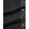 image:imageCOOFANDY Mens Wrinkle Free Shirts 2026 Short Sleeve Casual Button Down Summer Dress ShirtsBlack