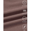 image:imageCOOFANDY Mens Wrinkle Free Shirts 2026 Short Sleeve Casual Button Down Summer Dress ShirtsLight Brown