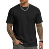 image:imageCOOFANDY Mens T Shirts Short Sleeve Heavyweight Tshirt Casual Crew Neck Tee Shirts for MenBlack