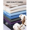 image:imageCOOFANDY Mens 2 Piece Outfits Casual Cotton Short Sleeve Polo Shirts and Shorts Sets Loose Fit Summer Athletic Track SuitsKhaki