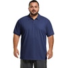 image:imageCOOFANDY Mens Big and Tall Polo Shirts Golf Shirt Short Sleeve Cotton Pique T Shirts Quick DryNavy Blue