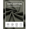 image:imageCOOFANDY Mens Long Sleeve Shirts Crew Neck Cotton T Shirt Basic Casual Shirts Solid Classic TeeArmy Green