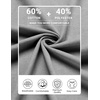 image:imageCOOFANDY Mens Long Sleeve Shirts Crew Neck Cotton T Shirt Basic Casual Shirts Solid Classic TeeLight Grey