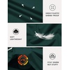 image:imageCOOFANDY Mens Long Sleeve Tee Shirts Stretch Crew Neck Thermal Shirts Casual T Shirts for MenLake Green