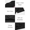image:imageCOOFANDY Mens T Shirts Short Sleeve Classic V Neck TShirt Casual Summer Basic Tee ShirtYblack Independence Flag