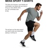 image:imageCOOFANDY Mens Workout TShirts 3 Pack Quick Dry Moisture Wicking Athletic Shirts Crew Neck T ShirtsZblackLight GreyRoyal Blue3 Pack