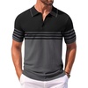 Black With Grey Stripes
