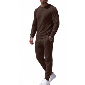 image:imageCOOFANDY Mens Tracksuit 2 Piece Long Sleeve Pullover Jogging Track Suit Athletic Casual SweatsuitBrown