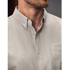 image:imageCOOFANDY Mens Cotton Oxford Shirt Long Sleeve Dress Shirt Button Down Work Casual Shirts with PocketLight Khaki