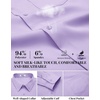 image:imageCOOFANDY Mens Dress Shirts Long Sleeve Business Casual Button Down Shirts Regular Fit Formal ShirtsPurple