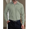 image:imageCOOFANDY Mens Formal Dress Shirt Hidden Button Front Wrinkle Free Shirt Regular Fit Stretch Business Casual Shirts01sage Green
