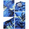 image:imageCOOFANDY Mens Hawaiian Matching Set Summer Beach 2 Piece Outfits Flower Button Down Shirts and Shorts Vacation OutfitsBlue  Tropical Island