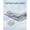 image:imageCOOFANDY Mens Long Sleeve Button Down Shirts Wrinkle Free Dress Shirts Slim Fit Cotton Plaid ShirtGrey Plaid