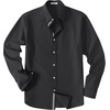 image:imageCOOFANDY Mens Oxford Shirts Long Sleeve Casual Button Down Shirt Untucked Business Dress ShirtsBlack