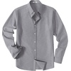 image:imageCOOFANDY Mens Oxford Shirts Long Sleeve Casual Button Down Shirt Untucked Business Dress ShirtsDark Grey