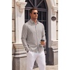 image:imageCOOFANDY Mens Oxford Shirts Long Sleeve Casual Button Down Shirt Untucked Business Dress ShirtsKhaki