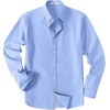 image:imageCOOFANDY Mens Oxford Shirts Long Sleeve Casual Button Down Shirt Untucked Business Dress ShirtsLight Blue