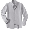 image:imageCOOFANDY Mens Oxford Shirts Long Sleeve Casual Button Down Shirt Untucked Business Dress ShirtsLight Grey