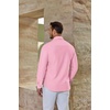 image:imageCOOFANDY Mens Oxford Shirts Long Sleeve Casual Button Down Shirt Untucked Business Dress ShirtsPink
