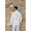 image:imageCOOFANDY Mens Oxford Shirts Long Sleeve Casual Button Down Shirt Untucked Business Dress ShirtsWhite