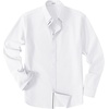 image:imageCOOFANDY Mens Oxford Shirts Long Sleeve Casual Button Down Shirt Untucked Business Dress ShirtsWhite