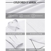 image:imageCOOFANDY Mens Oxford Shirts Long Sleeve Casual Button Down Shirt Untucked Business Dress ShirtsWhite