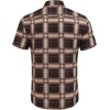 image:imageCOOFANDY Mens Plaid Button Down Shirts Short Sleeve Casual Summer Shirt Wrinkle Free Dress Shirts with PocketBrown Khaki Plaid
