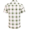 image:imageCOOFANDY Mens Plaid Button Down Shirts Short Sleeve Casual Summer Shirt Wrinkle Free Dress Shirts with PocketGreen Plaid