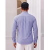 image:imageCOOFANDY Mens Plaid Dress Shirts Long Sleeve Button Down Shirts Wrinkle Free Stretch Cotton Business Casual ShirtBlue Purple Plaid
