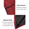 image:imageCOOFANDY Mens Tuxedo Jacket Slim Fit Shawl Lapel Blazer One Button Suit Jackets for Party Prom Wedding DinnerWine Red