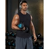 image:imageCOOFANDY Mens Workout Tank Tops Cotton Cut Off Sleeveless Muscle Shirts Gym Athletic Running T ShirtBlack