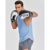 image:imageCOOFANDY Mens Workout Tank Tops Cotton Cut Off Sleeveless Muscle Shirts Gym Athletic Running T ShirtBlue