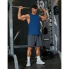 image:imageCOOFANDY Mens Workout Tank Tops Cotton Cut Off Sleeveless Muscle Shirts Gym Athletic Running T ShirtRoyal Blue
