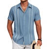 Denim Blue - White Webbing