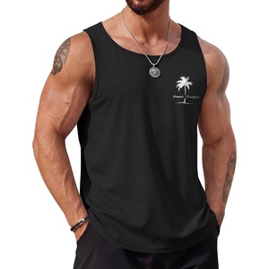 image:imageCOOFANDY Mens Beach Tank Tops Summer Cotton Sleeveless Graphic T Shirts Palm Tree Casual Vacation Muscle TankBlackcoconut